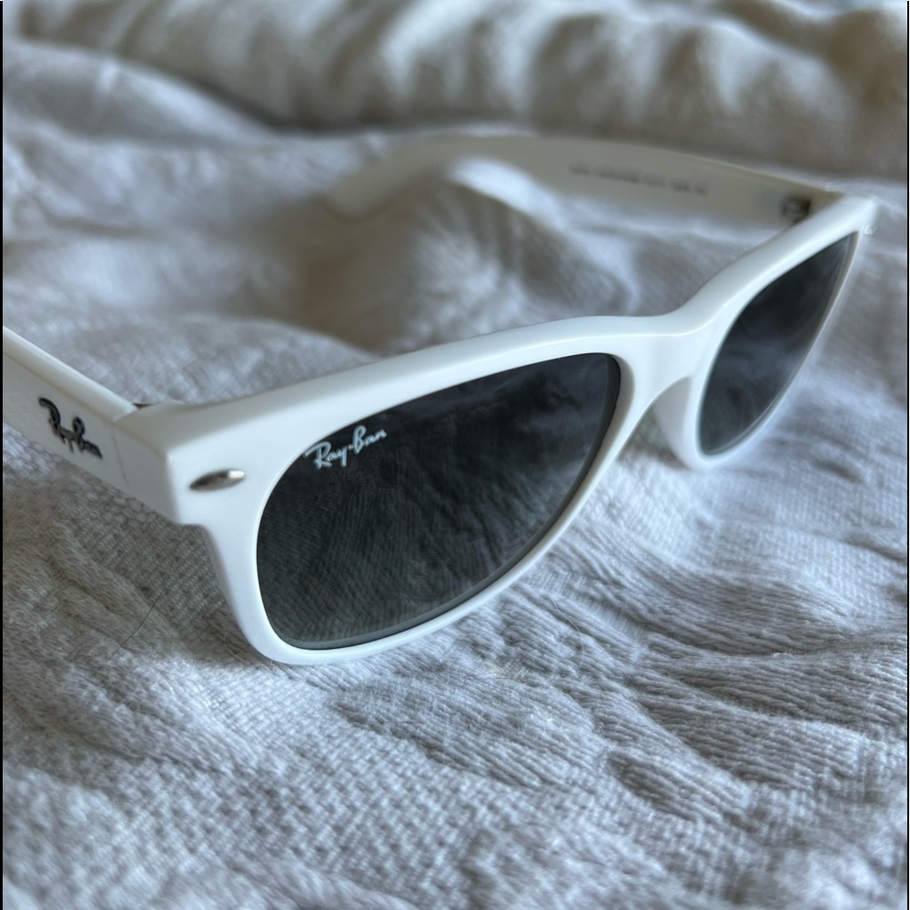Ray Ban Sunglasses- Authentic White